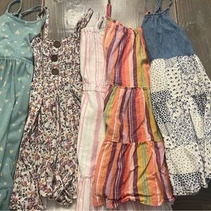 LOT of Girls Dresses - set of 5